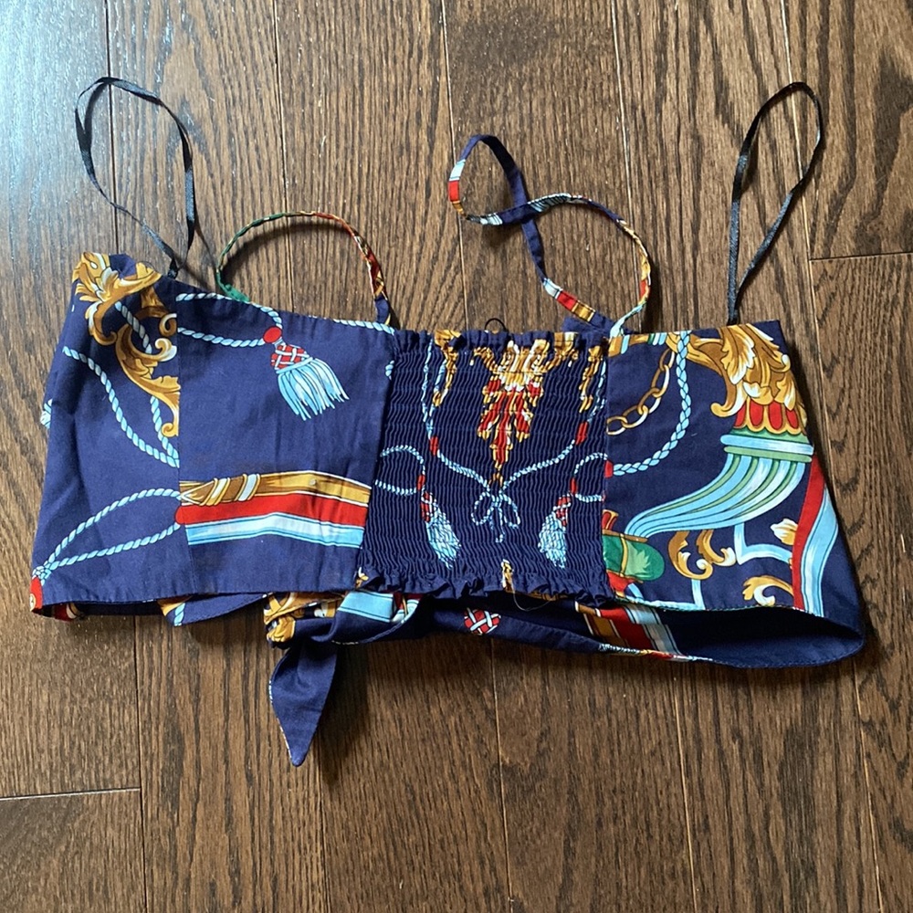 Zara Sailor tie top - Picture 2 of 6